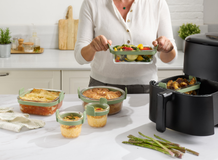 Lékué impulsa la nueva era de la cocina eficiente y saludable con soluciones innovadoras para air fryer