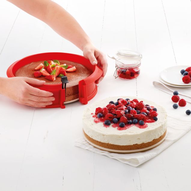 Moule à manqué démontable ø 23 cm Moule circulaire démontable pour vos gâteaux les plus délicats