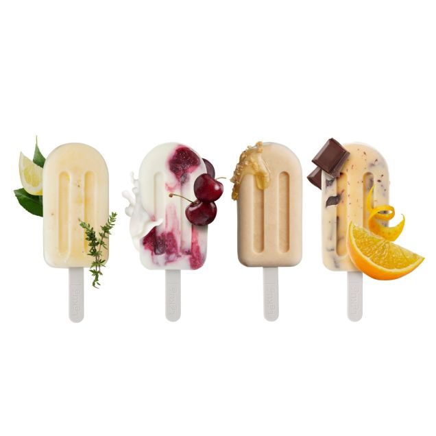 Set of 6 Mediterranean Ice Lolly Moulds Cool off with Mediterranean flavors!