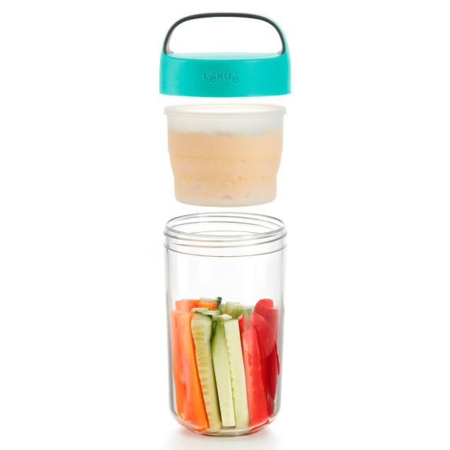 Jar To Go 20.3 fl. oz Enjoy your snacks on the go!