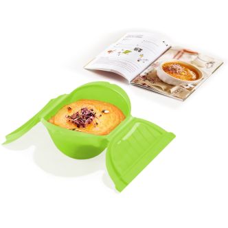 Deep Steam Case with Cookbook, 3-4P - Green