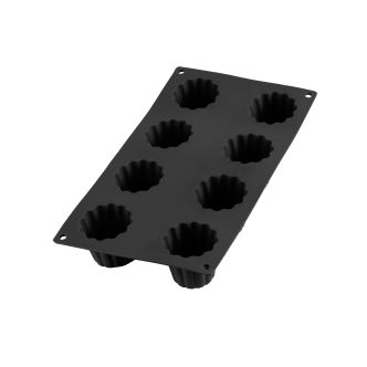 Cannelé Bordelais mould 8 hole