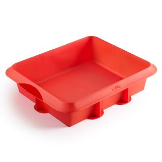 Lasagne Cake Mould Bake your lasagne in this ideal Silicone mould.