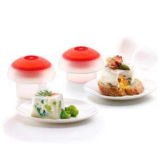 Kit 2 Ovo Huevos al microondas f&aacute;ciles y r&aacute;pidos