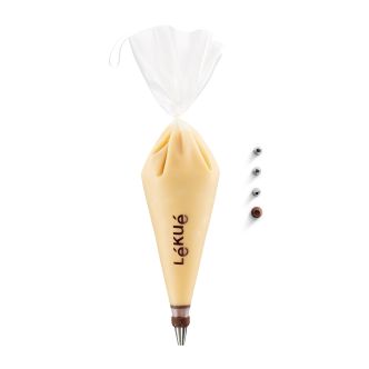 Set Manga pastelera reutilizable &iexcl;Prepara tus postres como un experto pastelero utilizando menos pl&aacute;stico!