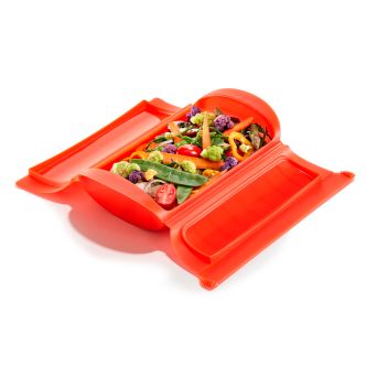 Microwave Steam Cooker 1-2 p. Quick, healthy and tasty steam cooking!