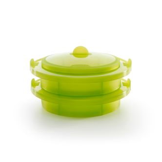 Vaporera ¡Cocina dos platos al mismo tiempo!