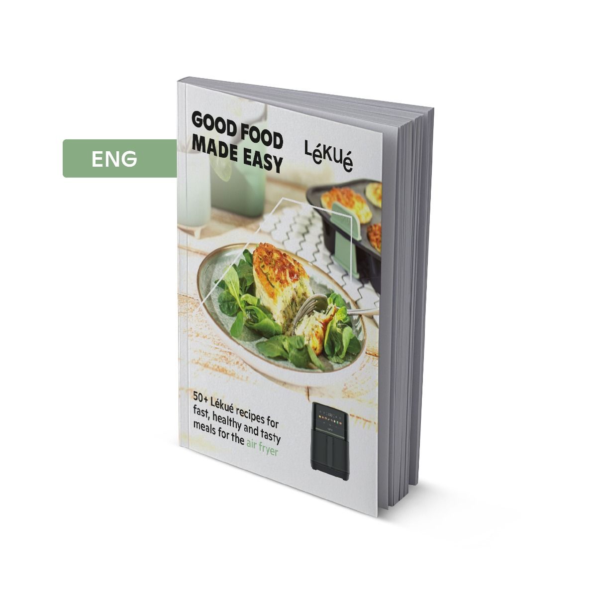 Libro de Air fryer, ingl&eacute;s &iexcl;Platos deliciosos, sanos y listos en minutos!