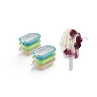 Set of 6 Mediterranean Ice Lolly Moulds Cool off with Mediterranean flavors!