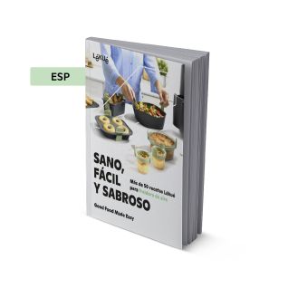 Libro de Air fryer, español ¡Platos deliciosos, sanos y listos en minutos!