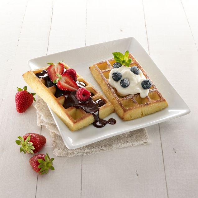 Molde Gofres ¡Prepara 8 waffles en el horno en una sola tanda!