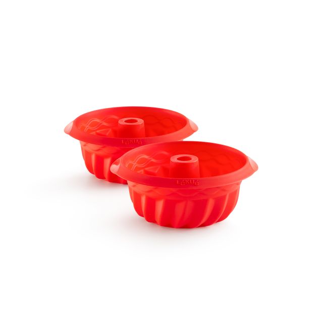 Set of 2 Mini Savarin Molds ø 5.9 in Delicious and appetizing savarins