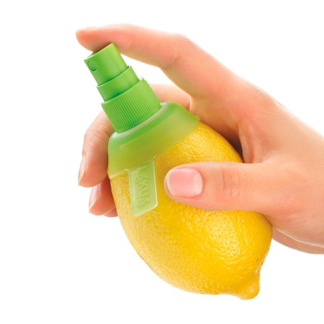 Single Citrus Spray Pulvérisateur de jus, du fruit à votre assiette.