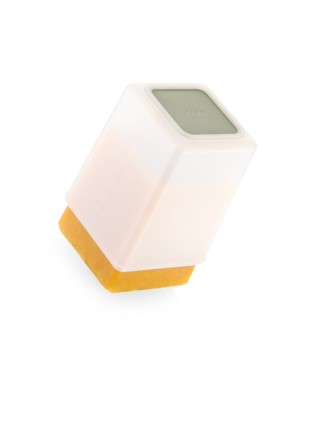 Freezer Food Container, Large From freezer to pan, easily!
