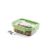 Recipiente hermético 100% de vidrio 1050 ml rectangular 1050 ml de capacidad
