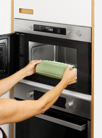 Set de Estoig de Vapor amb safata amb llibre de receptes 2p, Espanyol Salmó saborós en 2 minuts!