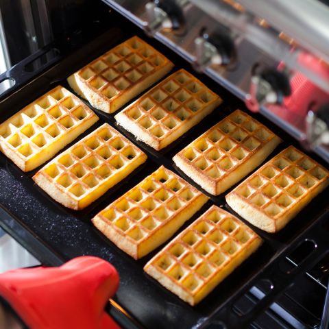 Waffle Mould Make 8 waffles in the oven in one batch!