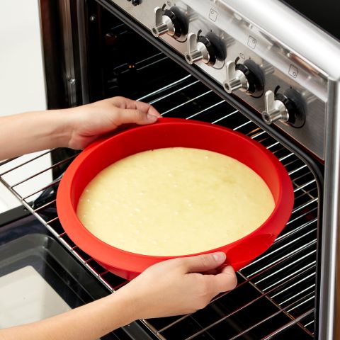 Round Cake Mould, 24 cm Bake your homemade desserts in this round Silicone mould!