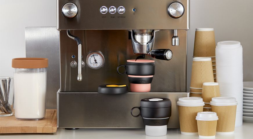 Mug To Go Enjoy your hot coffee on the go!