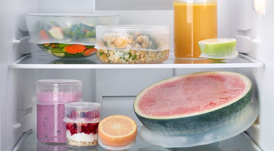 Reusable stretch Lid, ø 11 cm Smart alternative to food plastic wrap!