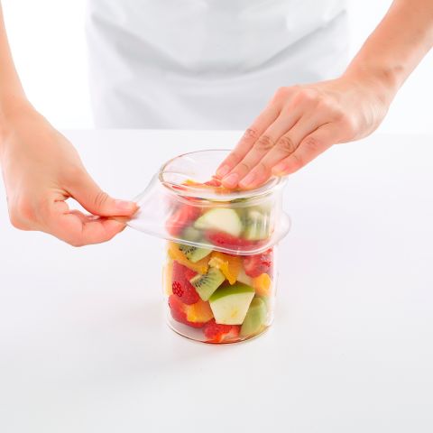Reusable stretch Lid, ø 20 cm Smart alternative to food plastic wrap!