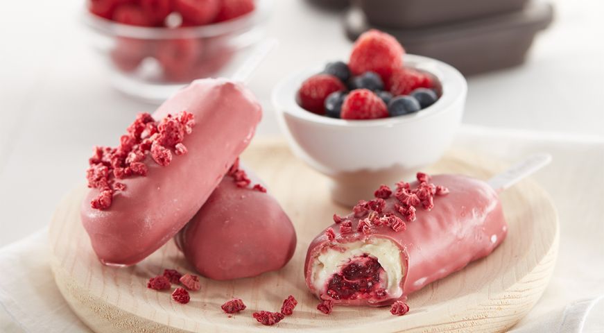 Pack de 4 crèmes glacées Votre propre fantaisie crémeuse avec ces moules à glace !
