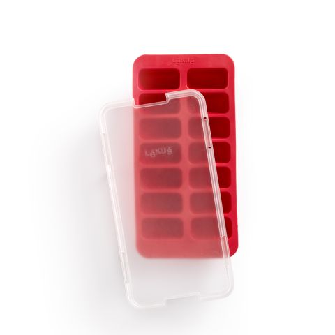 Cubitera con tapa rectangular ¡La forma más divertida de refrescarte!