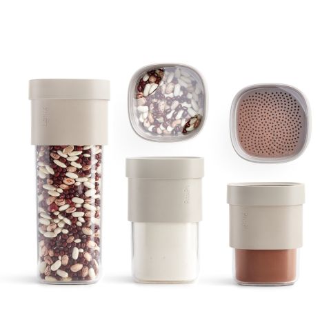 Flip Storage Set Kit de 3 pots de cuina i 2 accessoris