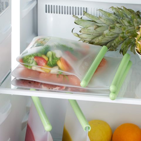 Bossa reutilitzable plana M Emmagatzema amb sabor!