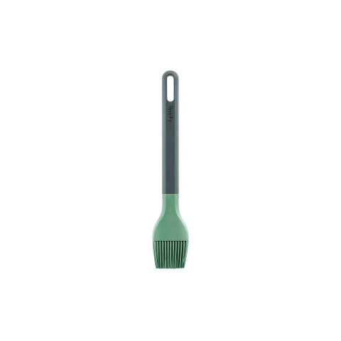 Non-Scratch Platinum Silicone Brush Give your dishes the perfect finishing touch!