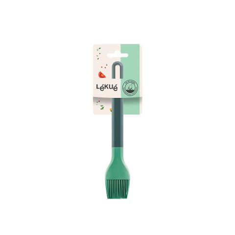Non-Scratch Platinum Silicone Brush Give your dishes the perfect finishing touch!