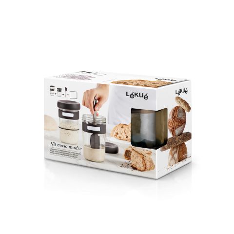 Kit Masa Madre Haz tu propia masa madre, ¡la alternativa 100% natural a la levadura!