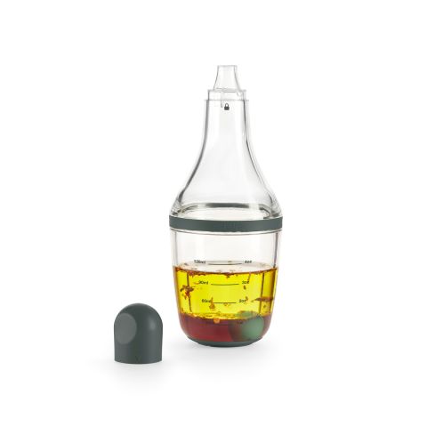 Emulsionador de vinagretas ¡Agite para emulsionar sus aderezos para ensaladas de manera rápida y sencilla!