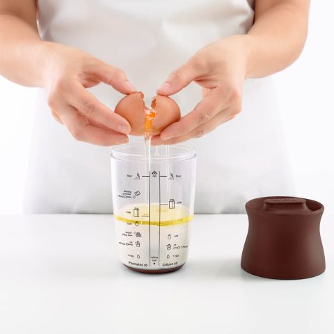 Crêpes and Pancakes Shaker The perfect batter in just 2 minutes!