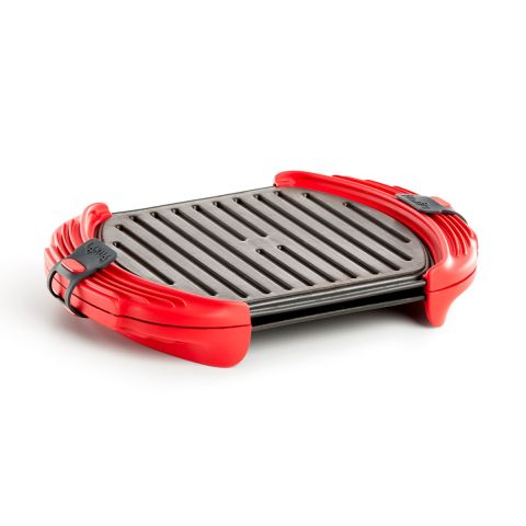 Grill XL pour micro-ondes, USA - Red