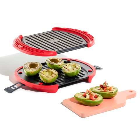 Grill XL pour micro-ondes, USA - Red