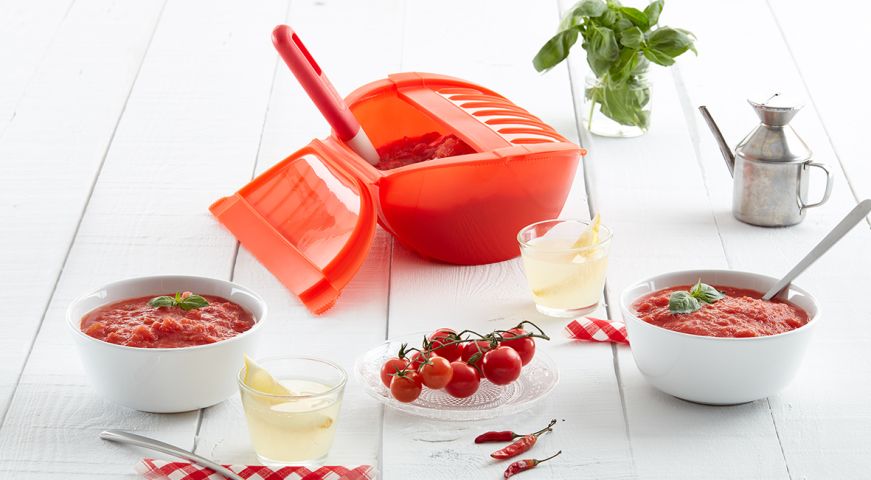 Estuche de Vapor con bandeja 3-4 p. ¡Cocina al vapor fácilmente verduras grandes y sopas en tu microondas!