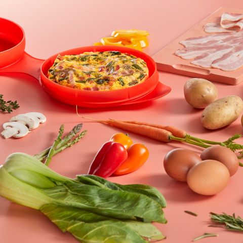 Microwave Spanish Omelette Omelette espagnole rapide et facile au micro-ondes !