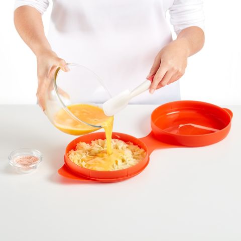 Microwave Spanish Omelette Omelette espagnole rapide et facile au micro-ondes !