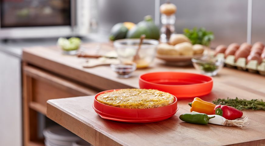 Microwave Spanish Omelette Omelette espagnole rapide et facile au micro-ondes !