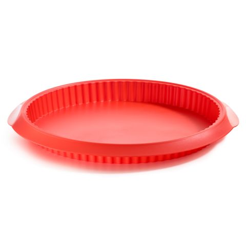 Quiche Mould, 28 cm Bake your quiches in this round Silicone mould.