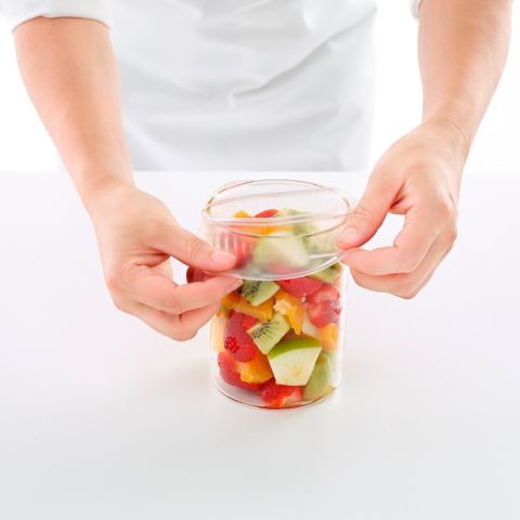 Couvercles extensibles ø 8,5 cm (2 uts) Alternative intelligente au film plastique alimentaire !