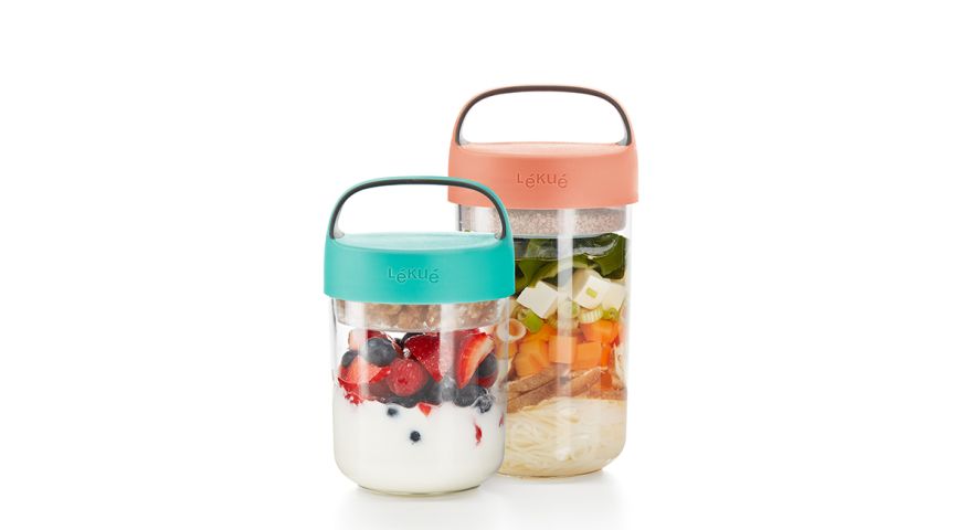 Jar To Go 600 ml ¡Disfruta de tus snacks para llevar!