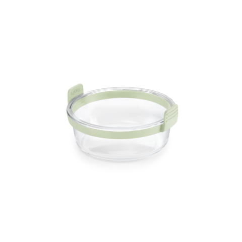 Air fryer Round Glass Dish Made of glass with easy-to-grip handles!