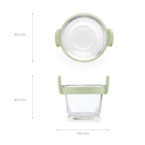 Air fryer Glass Mini Cups Set of 4 Easy meals for one in the air fryer!