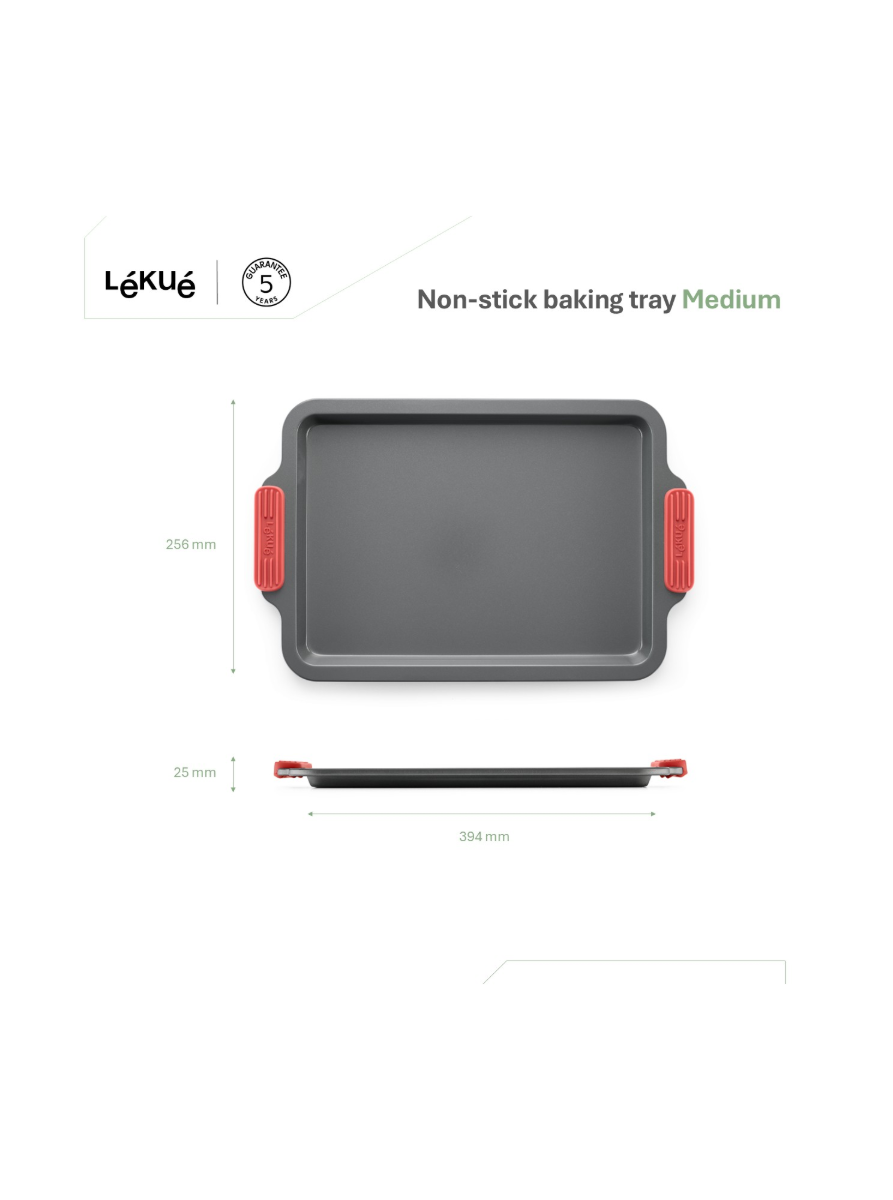 Non-Stick Baking Tray, Medium Professional baking, safer than ever!