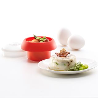 Ovo Microwave Egg Cooker, Cylinder Quick & easy microwave eggs!