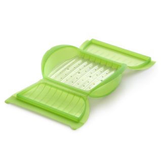 Microwave Steam Cooker with Tray 3-4 p. Quick and healthy steam cooking in your microwave!