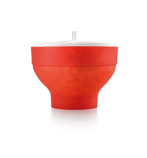 Microwave Pop Corn XL + 4 Bowls ¡Palomitas sanas y caseras!