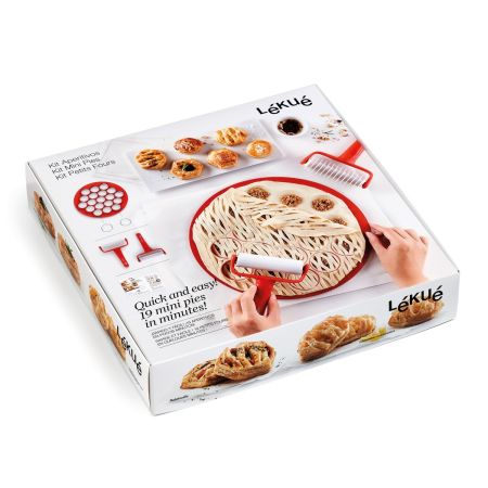 Mini Pies Kit Effortlessly prepare 19 mini pies in one go!